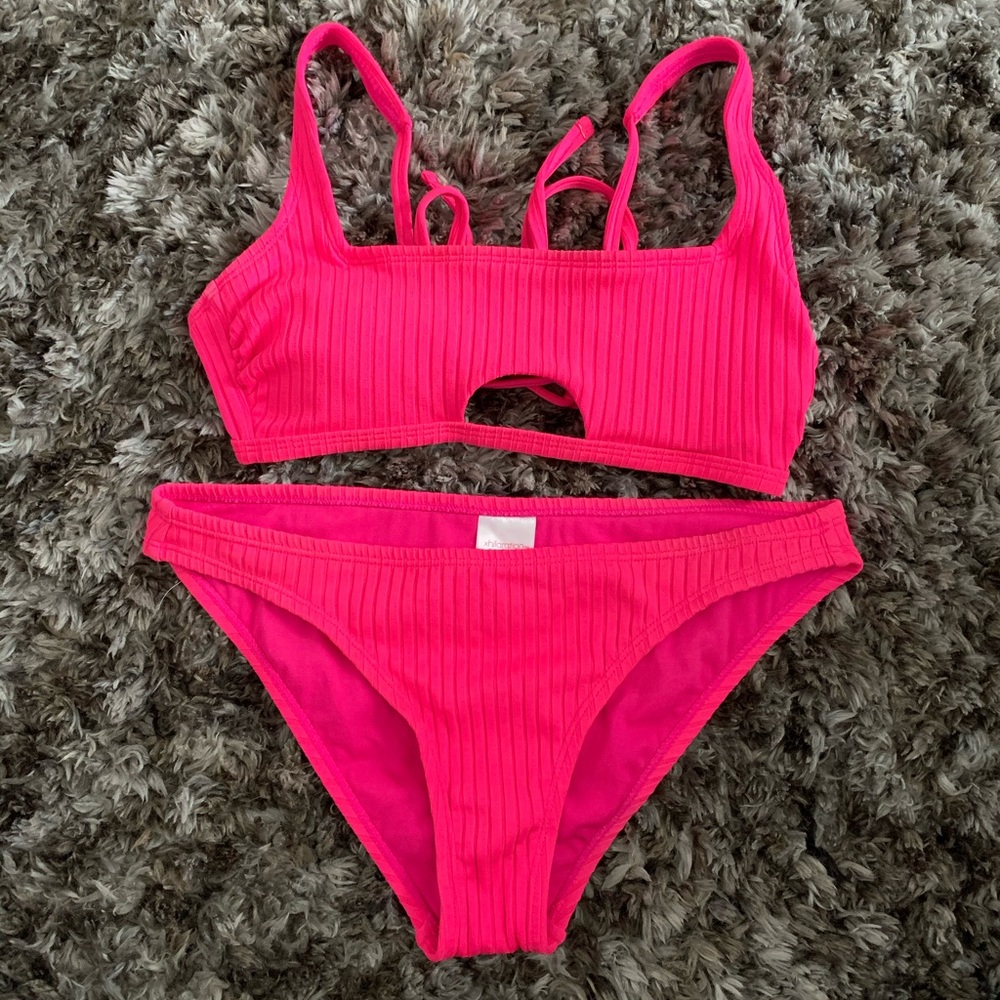 Ribbed Bikini Set